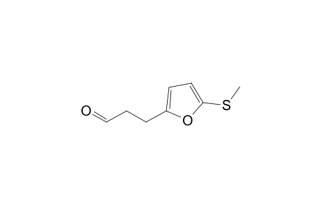 5-Methylthio-2-(3-oxopropyl)furan