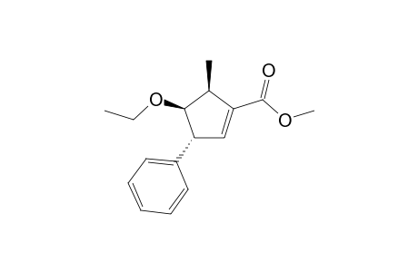 (3S,4R,5R)-4-ethoxy-5-methyl-3-phenyl-1-cyclopentenecarboxylic acid methyl ester