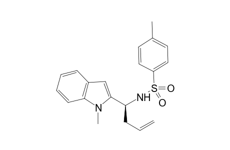 (S)-4-methyl-N-(1-(1-methyl-1H-indol-2-yl)but-3-enyl)benzenesulfonamide