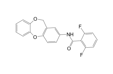 Benzamide, N-(11H-dibenzo[b,e][1,4]dioxepin-2-yl)-2,6-difluoro-