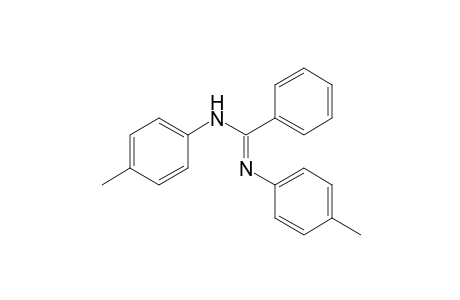 N,N'-bis(4-methylphenyl)benzenecarboximidamide