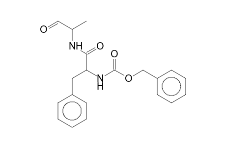 1-Propanal, (2S)-2-[N-(benzyloxycarbonyl-(S)-phenylalanyl)amino]-
