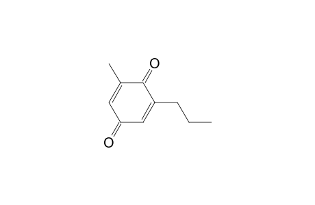 2-n-Propyl-6-methylbenzoquinone