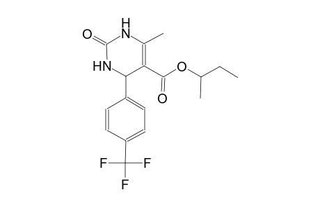 Sec-butyl 6-methyl-2-oxo-4-[4-(trifluoromethyl)phenyl]-1,2,3,4-tetrahydro-5-pyrimidinecarboxylate