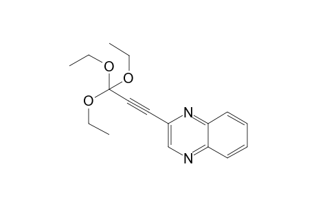 2-(3,3,3-triethoxyprop-1-ynyl)quinoxaline