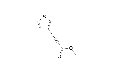 methyl 3-(3-thienyl)prop-2-ynoate