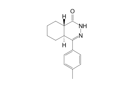 (4aS,8aS)-4-(4-methylphenyl)-4a,5,6,7,8,8a-hexahydro-2H-phthalazin-1-one