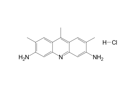 3,6-Acridinediamine, 2,7,9-trimethyl-, monohydrochloride