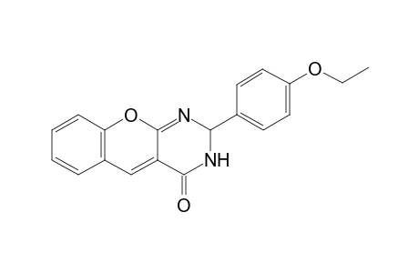 4H-Chromeno[2,3-d]pyrimidin-4-one, 2,3-dihydro-2-(4-ethoxyphenyl)-