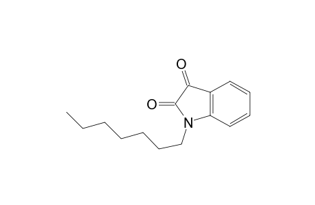 1-Heptyl-1H-indole-2,3-dione
