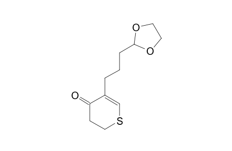 5-[3-(1,3-DIOXOLAN-2-YL)-PROPYL]-2,3-DIHYDRO-4-H-THIOPYRAN-4-ONE