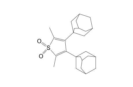 3,4-bis(1-adamantyl)-2,5-dimethyl-thiophene 1,1-dioxide