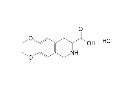 (S)-(-)-6,7-Dimethoxy-1,2,3,4-tetrahydroisoquinoline-3-carboxylic acid hydrochloride