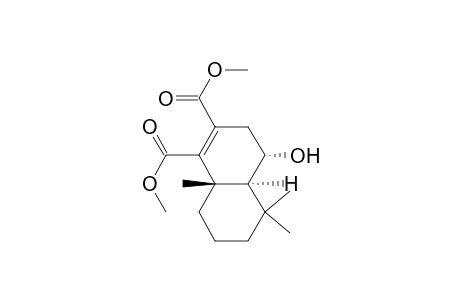 1,2-Naphthalenedicarboxylic acid, 3,4,4a,5,6,7,8,8a-octahydro-4-hydroxy-5,5,8a-trimethyl-, dimethyl ester, (4.alpha.,4a.alpha.,8a.beta.)-(.+-.)-