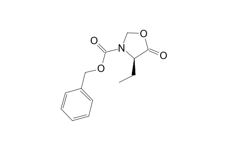 (4R)-4-ethyl-5-keto-oxazolidine-3-carboxylic acid benzyl ester