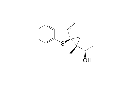 (R*)-1-[(1R*,2R*)-2-Ethenyl-1-methyl-2-(phenylthio)cyclopropyl]ethanol
