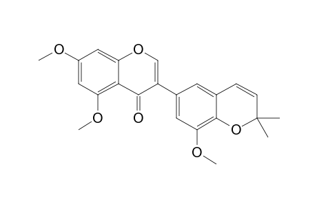 Semilicoisoflavone B, 3me derivative