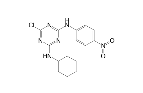 1,3,5-Triazine-2,4-diamine, 6-chloro-N-cyclohexyl-N'-(4-nitrophenyl)-