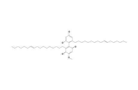 BELAMCANDAQUINONE-N;2-{2,4-DIHYDROXY-6-[(Z)-10-HEPTADECENYL]-PHENYL}-3-[(Z)-10-HEPTADECENYL]-5-METHOXYCYCLOHEXA-2,5-DIENE