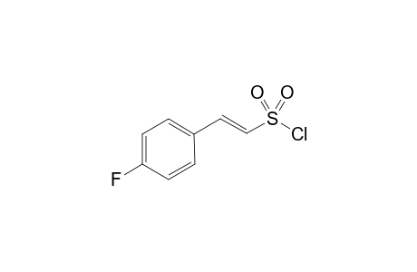 2-(4-fluorophenyl)ethenesulfonyl chloride
