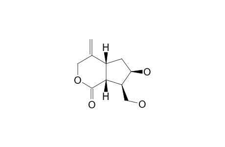 6-HYDROXY-7-(HYDROXYMETHYL)-4-METHYLENEHEXAHYDROCYCLOPENTA-[C]-PYRAN-1-(3H)-ONE