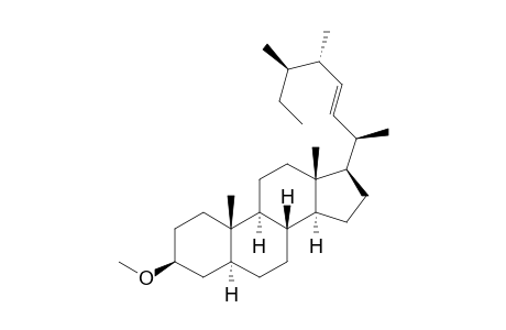 27-Norergost-22-ene, 25-ethyl-3-methoxy-, (3.beta.,5.alpha.,22E,24S,25R)-