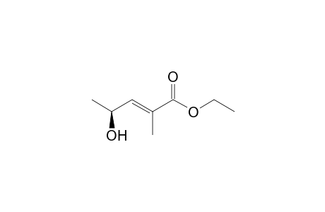 Ethyl 4-hydroxy-2-methylpent-2-enoate
