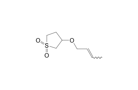 3-[(2-butenyl)oxy]tetrahydrothiophene, 1,1-dioxide