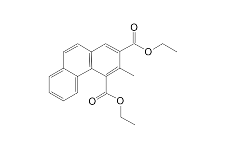 Diethyl-2-methyl-phenanthrene-1,3-dicarboxylate