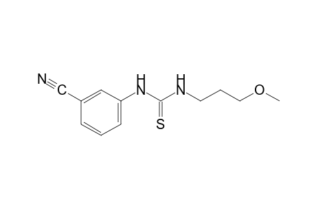 1-(m-cyanophenyl)-3-(3-methoxypropyl)-2-thiourea
