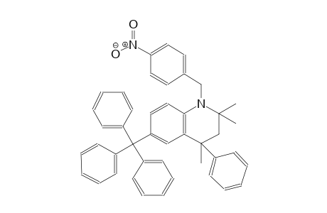 2,2,4-trimethyl-1-(4-nitrobenzyl)-4-phenyl-6-trityl-1,2,3,4-tetrahydroquinoline