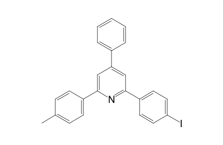 2-(p-iodophenyl)-4-phenyl-6-p-tolylpyridine
