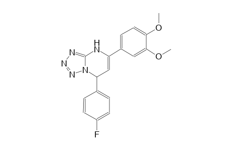 5-(3,4-dimethoxyphenyl)-7-(4-fluorophenyl)-4,7-dihydrotetraazolo[1,5-a]pyrimidine