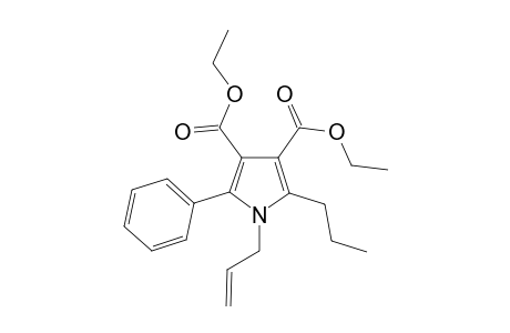 Diethyl 1-allyl-2-phenyl-5-propyl-1H-pyrrole-3,4-dicarboxylate