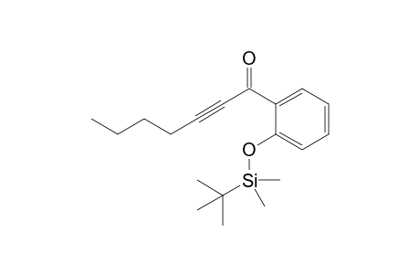 1-[2'-(t-Butyldimethylsilyloxy)phenyl]-2-heptyn-1-one