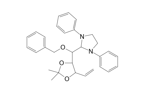 D-erythro-Pent-1-enitol, 1,2-dideoxy-5-C-(1,3-diphenyl-2-imidazolidinyl)-5-O-(phenylmethyl)-, (S)-