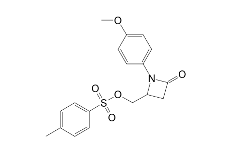 4-(Tosyloxymethyl)-1-(4'-methoxyphenyl)azetidin-2-one