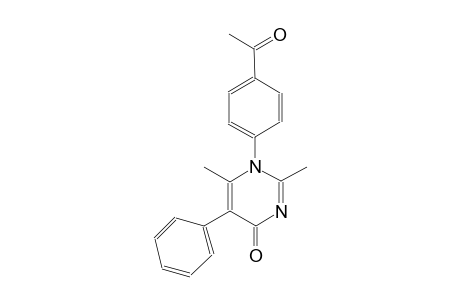 1-(4-acetylphenyl)-2,6-dimethyl-5-phenyl-4(1H)-pyrimidinone