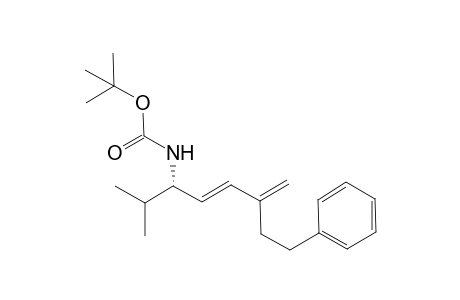 [(E)(S)-1-Isopropyl-4-methylene-6-phenylhex-2-enyl]carbamic acid t-butyl ester