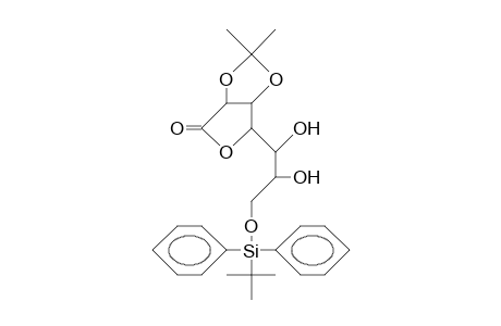 7-O-tert-Butyldiphenylsilyl-2,3-O-isopropylidene-D-glycero-D-talo-heptono-1,4-lactone