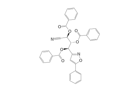 3-(1',2',3'-TRI-O-BENZOYL-3'-CYANO-L-XYLOTRIITOL-1'-YL)-5-PHENYLISOXAZOLE