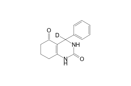 4-Phenyl-4,6,7,8-tetrahydro-4-deuterio-1H,3H-qiuinazoline-2,5-dione