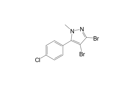 3,4-Dibromo-5-(4-chlorophenyl)-1-methyl-1H-pyrazole