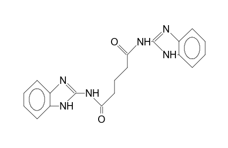 1,3-Bis(N-[2-benzimidazolyl]carbamoyl)-propane