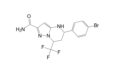5-(4-bromophenyl)-7-(trifluoromethyl)-4,5,6,7-tetrahydropyrazolo[1,5-a]pyrimidine-2-carboxamide