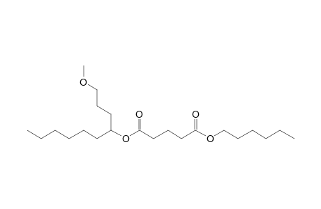 Glutaric acid, hexyl 1-methoxydec-4-yl ester