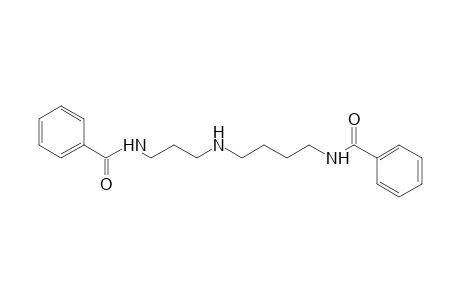 N-{4-[(3-benzamidopropyl)amino]butyl}benzamide