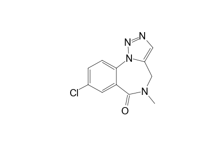 8-Chloro-5-methyl[1,2,3]triazolo[1,5-a][1,4]benzodiazepin-6(4H)-one