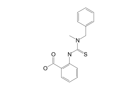 2-(3-BENZYL-3-METHYLTHIOUREIDO)-BENZOIC-ACID