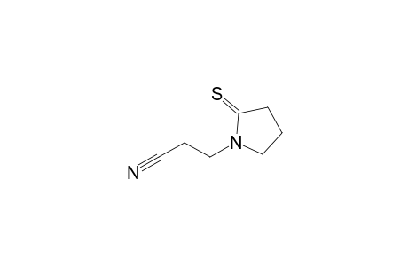 3-(2-Sulfanylidene-1-pyrrolidinyl)propanenitrile
